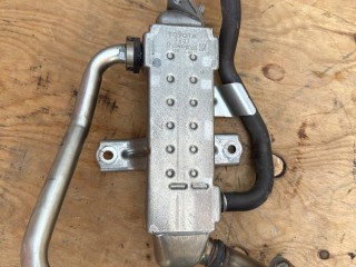 охладитель EGR / Радиатор EGR Lexus NX 1 поколение [рестайлинг] 2020, 2.5 л., гибрид, красный, полный привод, правый руль, 2205000060