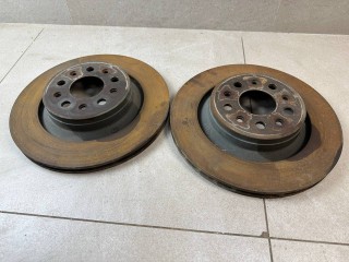 диск тормозной задний Maserati Quattroporte 6 поколение [рестайлинг] 2019, 3.0 л., бензин, АКПП, чёрный, седан, задний привод