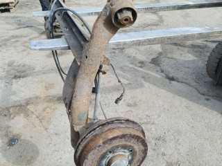 балка подвески задняя Dacia Sandero 1 поколение 2009, 1.4 л., бензин, МКПП, хетчбэк 5 дв.