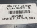 фонарь крышки багажника правый BMW 2011, 3.0 л., TD, дизель, АКПП, универсал, задний привод, 63217203228, 7203228 - фото №4