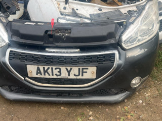 передняя часть (ноускат) Peugeot 208 1 поколение 2013, 1.4 л., дизель, 5МКПП, хетчбэк 5 дв.