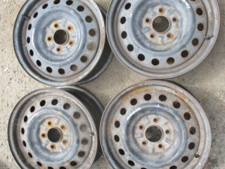 диск штампованный Mitsubishi Grandis 1 поколение 2004, 12J16