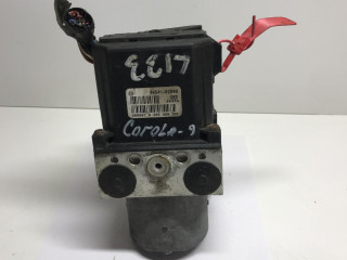 блок ABS Toyota Corolla 9 поколение (E120/E130) [рестайлинг] 2004, 1.4 л., 1ND-TV, дизель, 5МКПП, хетчбэк 5 дв., 0265225290, 4450-02050, 89541-02090, 0265950133