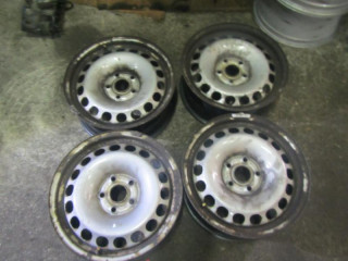 диск штампованный Volkswagen Golf 4 поколение 2006, 6.5JX16H2, 5N0601027B