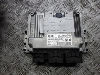 блок управления двигателем Citroen C4 Grand Picasso 1 поколение 2009, 1.6 л., бензин, 9665291180