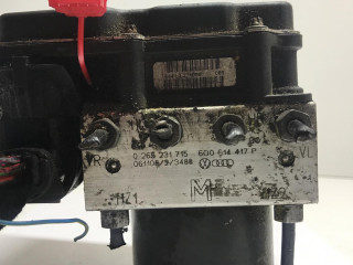 блок ABS Skoda Fabia 1 поколение (6Y) 2003, 1.9 л., дизель, 5МКПП, серебро, универсал, 6Q0614417P, 0265800512, 6Q0907379AG, 0265231715