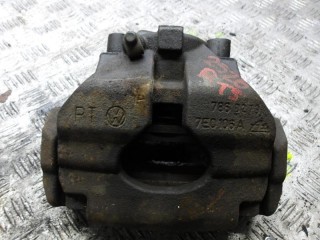 суппорт передний правый Volkswagen Transporter T5 2004, 1.9 л., дизель, МКПП, микроавтобус