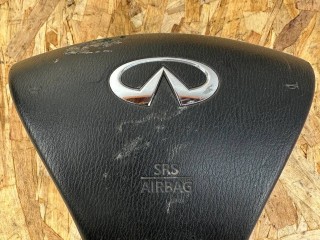 подушка безопасности водителя Infiniti QX60 L50 2014, 3.5 л., VQ35DE, бензин, АКПП, чёрный, внедорожник 5 дв., полный привод, 985103JA8A