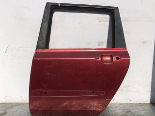 дверь задняя левая Fiat Stilo 1 поколение 2001, maroon, хетчбэк 5 дв.