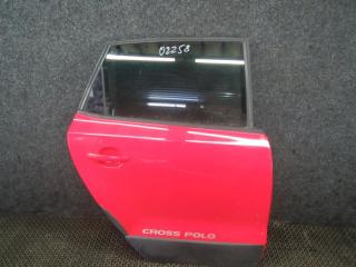 дверь задняя правая Volkswagen Polo 4 поколение [рестайлинг] 2009, 1.4 л., бензин, МКПП, хетчбэк 5 дв.