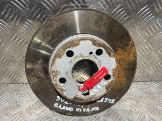 диск тормозной передний Suzuki Grand Vitara 2 поколение 2008, 1.9 л., F9QB, дизель, 5МКПП, внедорожник 5 дв.