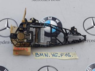 скелет ручки двери передней левой BMW X6 F16 2016, 3.0 л., бензин, правый руль, 7401211
