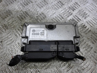 блок управления двигателем SEAT Ibiza 3 поколение [рестайлинг] 2008, 1.4 л., бензин, МКПП, хетчбэк 5 дв., 03S906024H