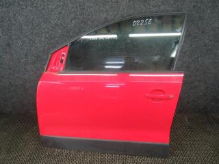 дверь передняя левая Volkswagen Polo 4 поколение [рестайлинг] 2009, 1.4 л., бензин, МКПП, хетчбэк 5 дв.