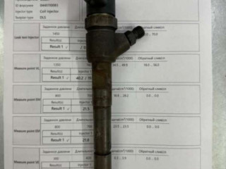 форсунка Fiat Doblo 1 поколение 2005, 1.3 л., дизель, 0445110083