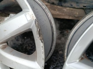 диск литой Volkswagen Golf 5 поколение 2007, 6.5J16H2ET50, 1K0601025BC