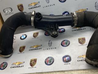 патрубок интеркулера Porsche Macan 1 поколение 2017, 3.0 л., дизель, правый руль