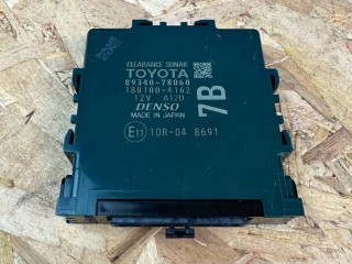 блок управления парктрониками Lexus NX 1 поколение [рестайлинг] 2020, 2.5 л., гибрид, красный, полный привод, правый руль, 89340-78060