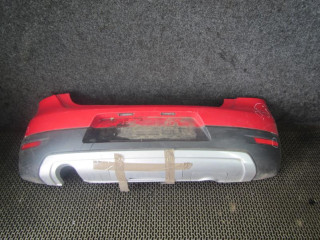 бампер задний Volkswagen Polo 4 поколение [рестайлинг] 2009, 1.4 л., бензин, МКПП, хетчбэк 5 дв.