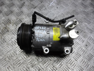 компрессор кондиционера Ford Fiesta 6 поколение [рестайлинг] 2015, 1.3 л., бензин, МКПП, хетчбэк 5 дв., AV19D629AC