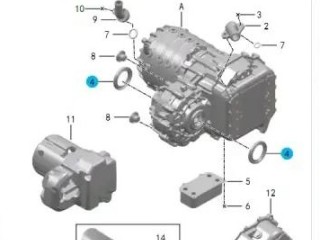 сальник полуоси Voyah Free 1 поколение 2021, 362103001