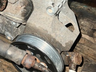 насос гидроусилителя руля Volkswagen Sharan 1 поколение [2-й рестайлинг] 2010, 1.9 л., BVK, дизель, 6МКПП, минивэн