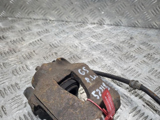 суппорт передний левый Volkswagen Golf 5 поколение 2006, 1.9 л., дизель, 5МКПП, красный, хетчбэк 5 дв.