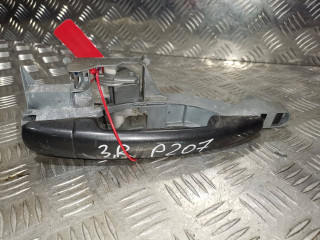 ручка наружная задняя правая Peugeot 207 1 поколение 2008, 1.6 л., бензин, 5МКПП, темно серый, универсал