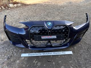 бампер передний BMW i4 G26 2022, электро, АКПП, правый руль