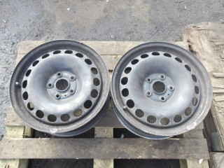 диск штампованный Volkswagen Passat B6 2006, 6.5JX16H2ET42, 3C1601027H
