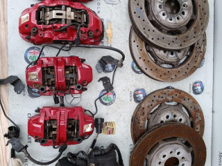 комплект тормозов Alfa Romeo Stelvio 1 поколение 2019, 2.9 л., бензин, полный привод, 00505515580, 00505536640, 00505575190, 00505515590, 00505575150