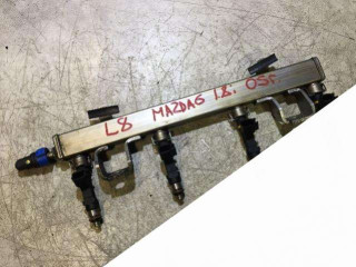 топливная рампа Mazda 6 GG [рестайлинг] 2005, 1.8 л., бензин, 6M8G9D280AA, L3G213150