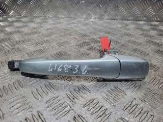 ручка наружная задняя левая Mazda 6 1 поколение [рестайлинг] 2007, 2.0 л., дизель, 5МКПП, серебро, хетчбэк 5 дв.