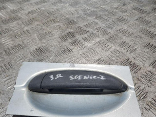 ручка наружная задняя правая Renault Scenic 1 поколение [рестайлинг] 2001, 1.6 л., K4M 616, бензин, 5МКПП