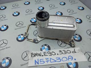 теплообменник масляного фильтра BMW 3 серия E90/E91 [рестайлинг] 2009, 3.0 л., N57 D30 A, дизель, 8512435