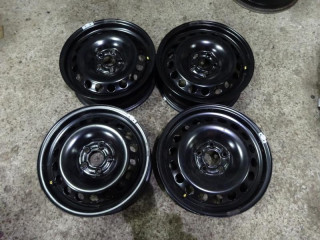 диск штампованный Volkswagen Polo 5 поколение 2014, 5, 5JX15H2, 2Q0601027