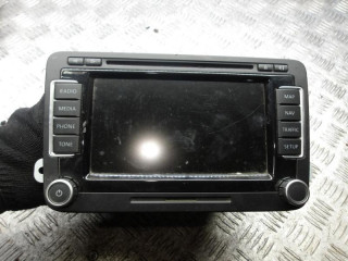 магнитола Volkswagen Golf 5 поколение 2008, 1.4 л., дизель, АКПП, универсал, 1T0035680A