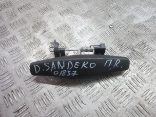 ручка наружная Dacia Sandero 1 поколение 2009, 1.4 л., бензин, МКПП, хетчбэк 5 дв.
