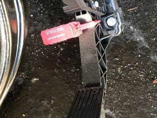 педаль Chevrolet Equinox 3 поколение 2019, 1.5 л., бензин, АКПП, внедорожник 5 дв., полный привод