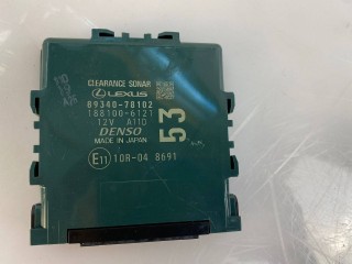 блок управления парктрониками Lexus NX 1 поколение [рестайлинг] 2021, 2.5 л., 2AR-FXE, бензин, 89340-78102