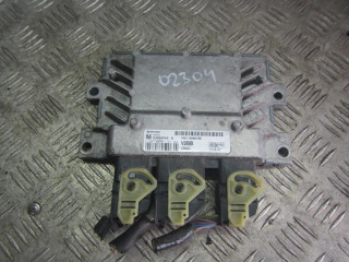 блок управления двигателем Ford Fiesta 6 поколение 2010, 1.3 л., бензин, МКПП, хетчбэк 5 дв., AV2112A650BB