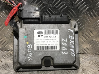 блок управления двигателем Fiat Bravo 1 поколение 2000, 1.6 л., бензин, МКПП, хетчбэк 5 дв., 46761563, 61600.384.05, 49F.L2