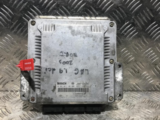 блок управления двигателем Renault Laguna 2 поколение 2003, 1.9 л., дизель, МКПП, хетчбэк 5 дв., 0281011101, 8200095416
