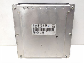 блок управления двигателем Mercedes-Benz M-Класс W163 [рестайлинг] 2003, 2.7 л., CDi, дизель, МКПП, внедорожник 5 дв., полный привод, A6121536379, 0281011408, 6121536379