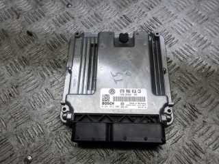 блок управления двигателем Volkswagen Transporter T5 2005, 2.5 л., дизель, МКПП, микроавтобус, 070906016CB, 0281012906