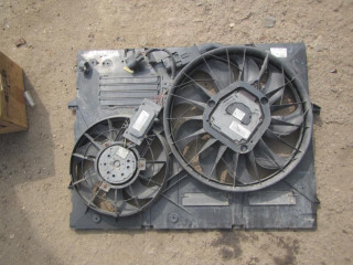 вентилятор радиатора Volkswagen Touareg 1 поколение 2003, 4.2 л., бензин, АКПП, внедорожник 5 дв., 7L0959455C, 7L0959455E