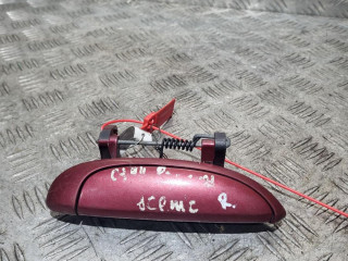 ручка наружная Renault Megane 1 поколение [рестайлинг] 2002, 1.9 л., дизель, darkred, хетчбэк 5 дв., 7700433076