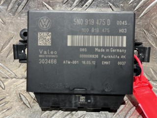 блок управления парктрониками Volkswagen Touran 1 поколение [2-й рестайлинг] 2012, 1.4 л., CAVA, бензин, АКПП, минивэн, 5N0919475D, 1Q0919475