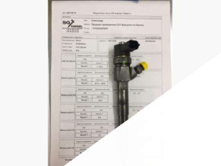 форсунка Opel Insignia 1 поколение (A) 2009, 2.0 л., CDTi, дизель, 0445110423