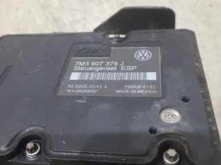 блок ABS SEAT Alhambra 1 поколение [рестайлинг] 2009, 2.0 л., дизель, МКПП, серебристый, минивэн, 7M3907379J